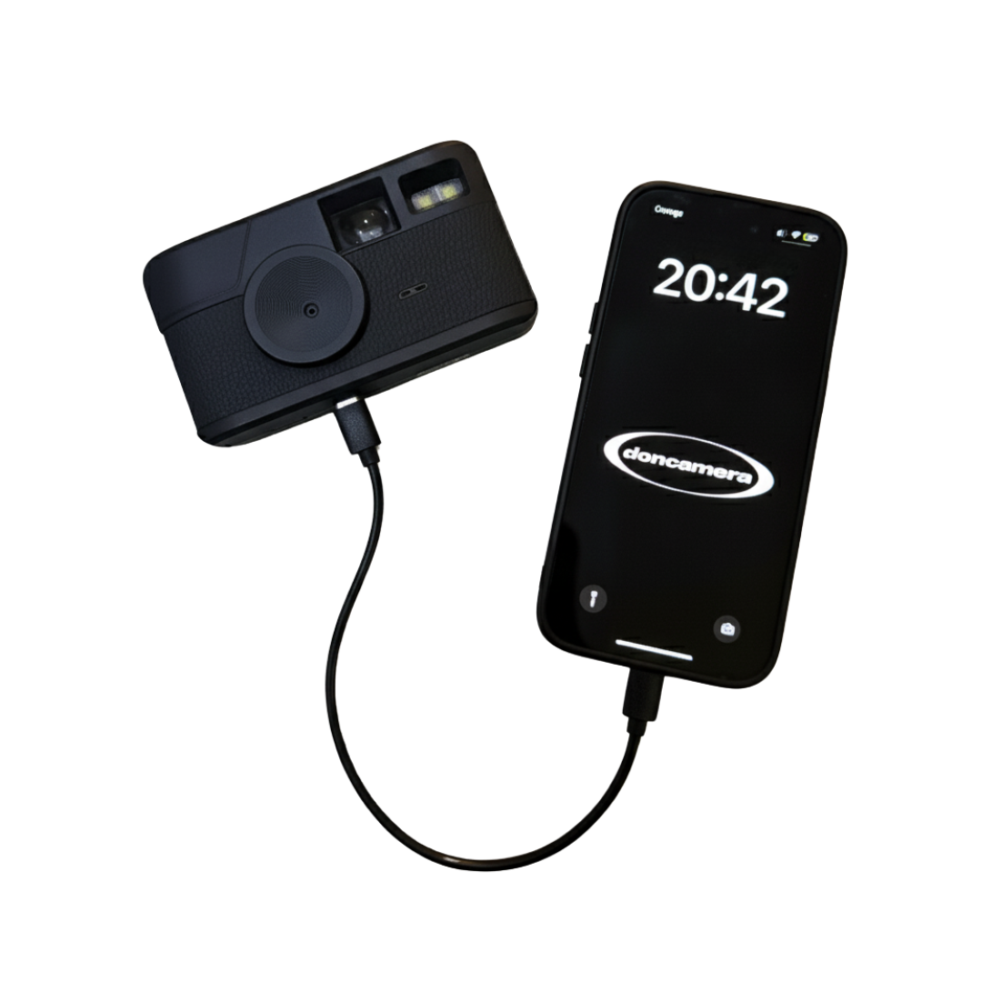 Cable usb-c para transferir fotos al móvil